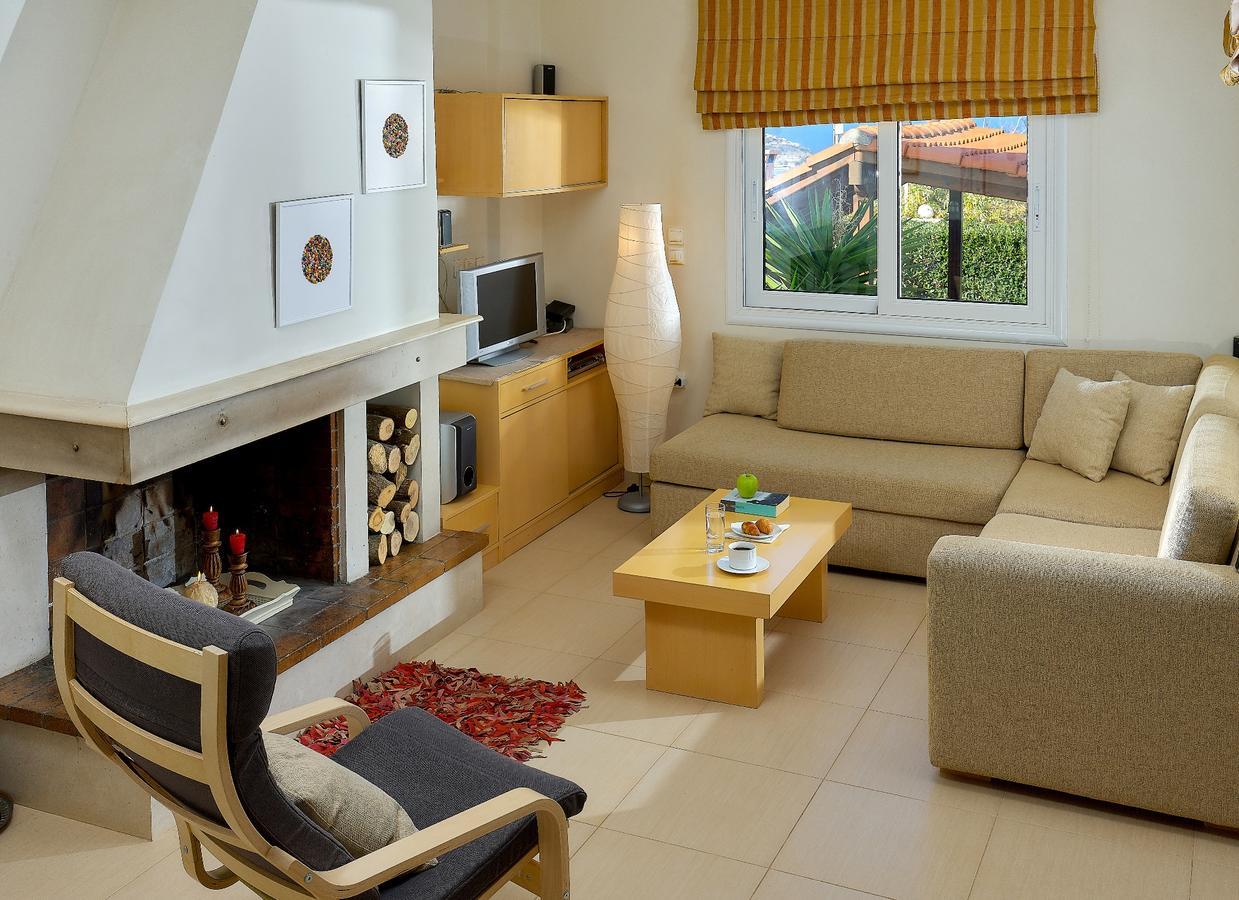 Spacious Villa With Private Eco-Pool And Panoramic Sea View Agia Pelagia  Exterior foto